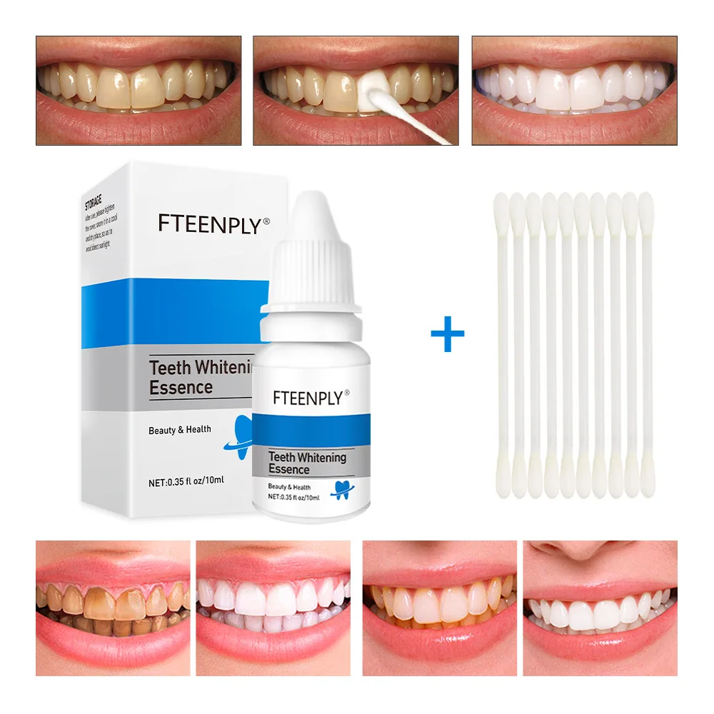 Teeth Whitening Lab - Fteenly تبييض الأسنان جوهر مسحوق نظافة