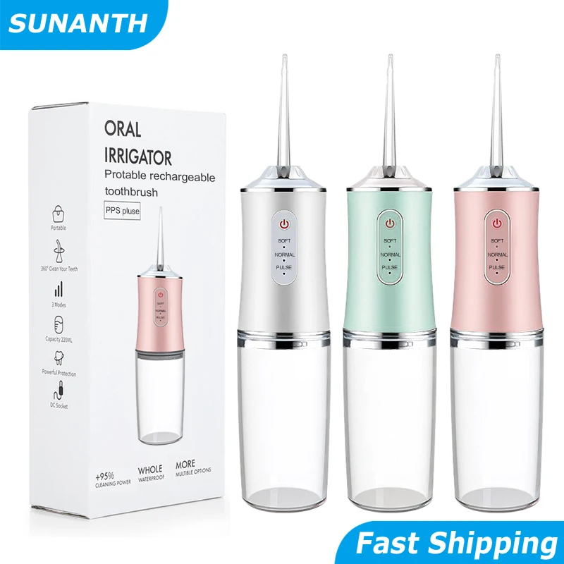 Water Flosser Cordless - المحمولة جهاز تنظيف الأسنان بالماء عن
