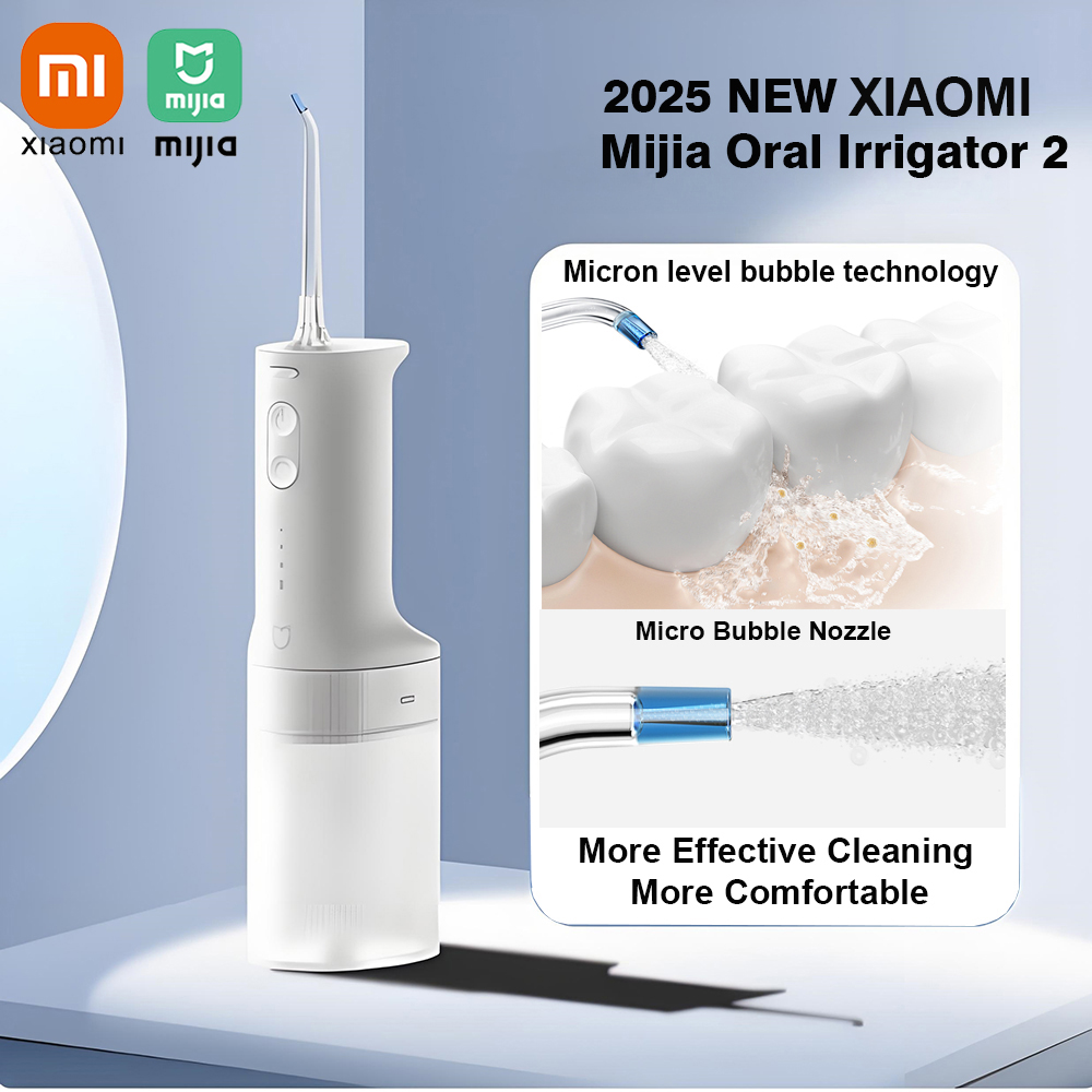Water Flosser Cordless - جهاز تنظيف الأسنان بالماء شاومي ميجيا