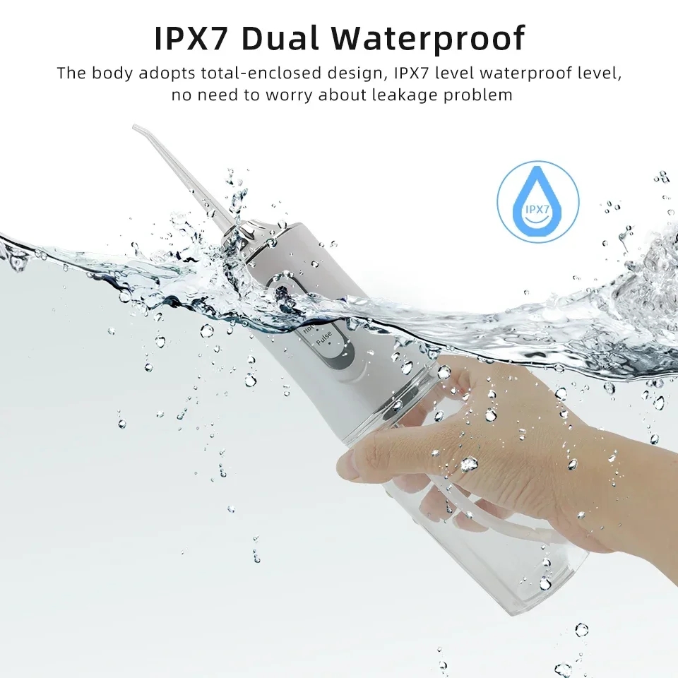 جهاز ري فموي كهربائي ذكي محمول - مراجعة Water Flosser Cordless وسعره