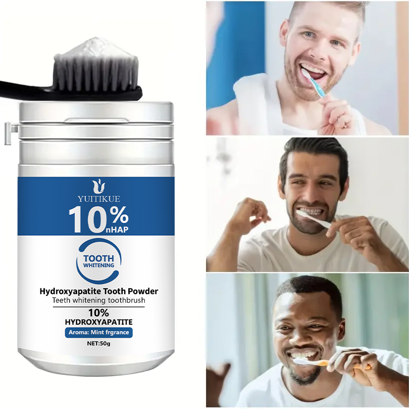 YUTIKUE 10% nHAP مسحوق الأسنان - مراجعة Teeth Whitening Lab وسعره