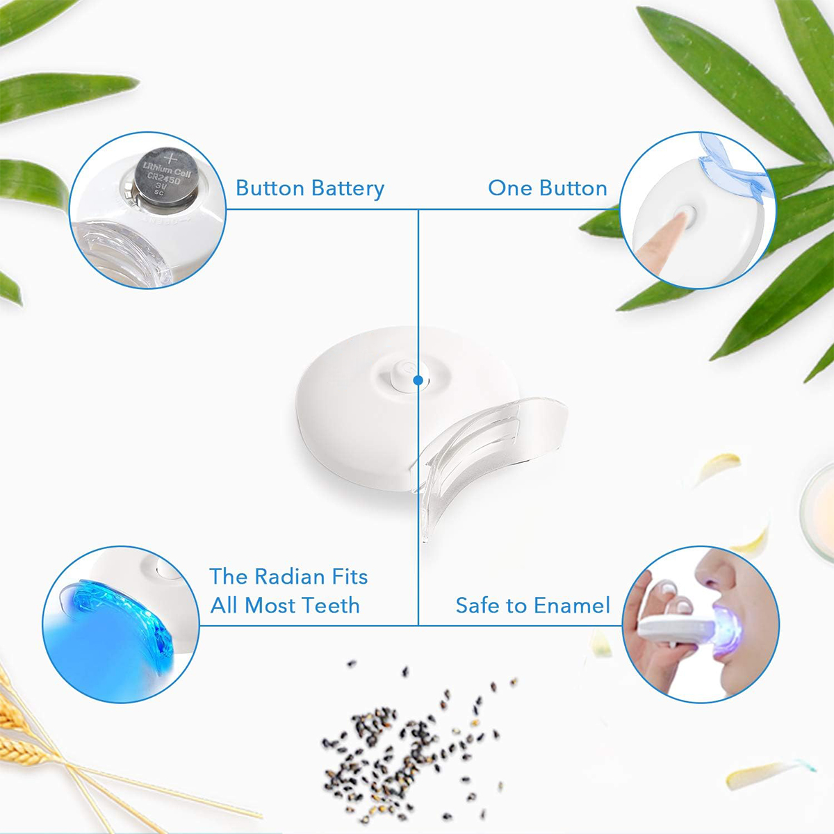 مجموعة تبييض الأسنان - 5X مبيض - مراجعة Teeth Whitening Essence وسعره