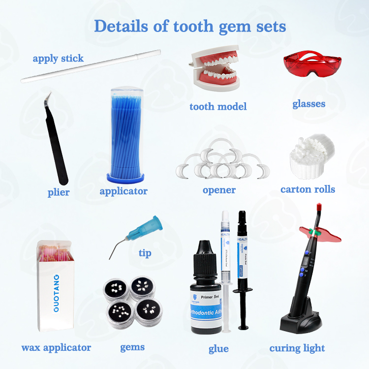 أفضل سعر، طقم تجميل الأسنان با - مراجعة Tooth Gem Kit وسعره