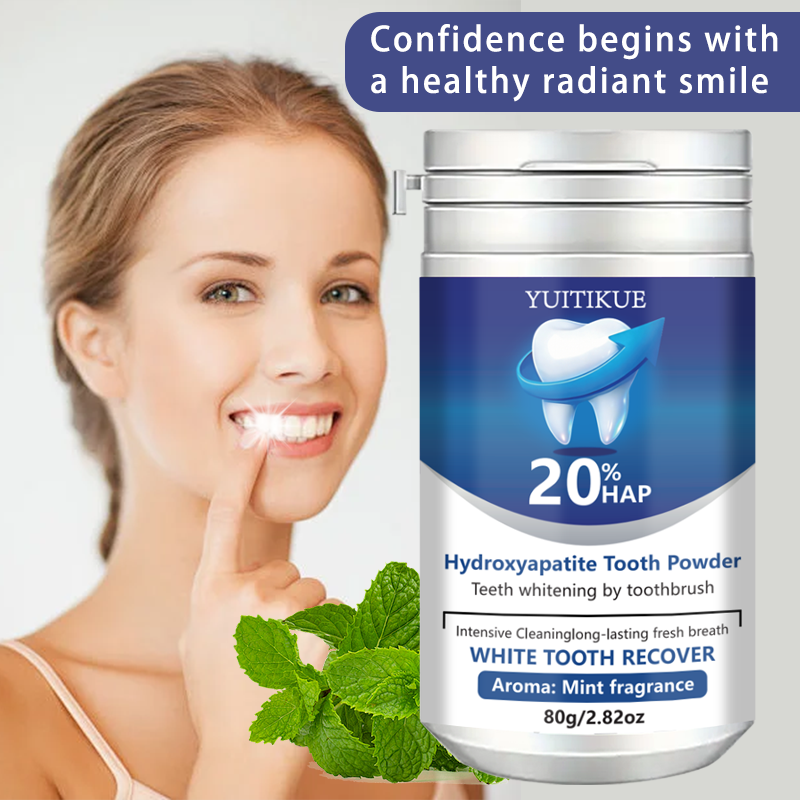 مسحوق أسنان هيدروكسياباتيت 20% - مراجعة Teeth Whitening Mousse وسعره