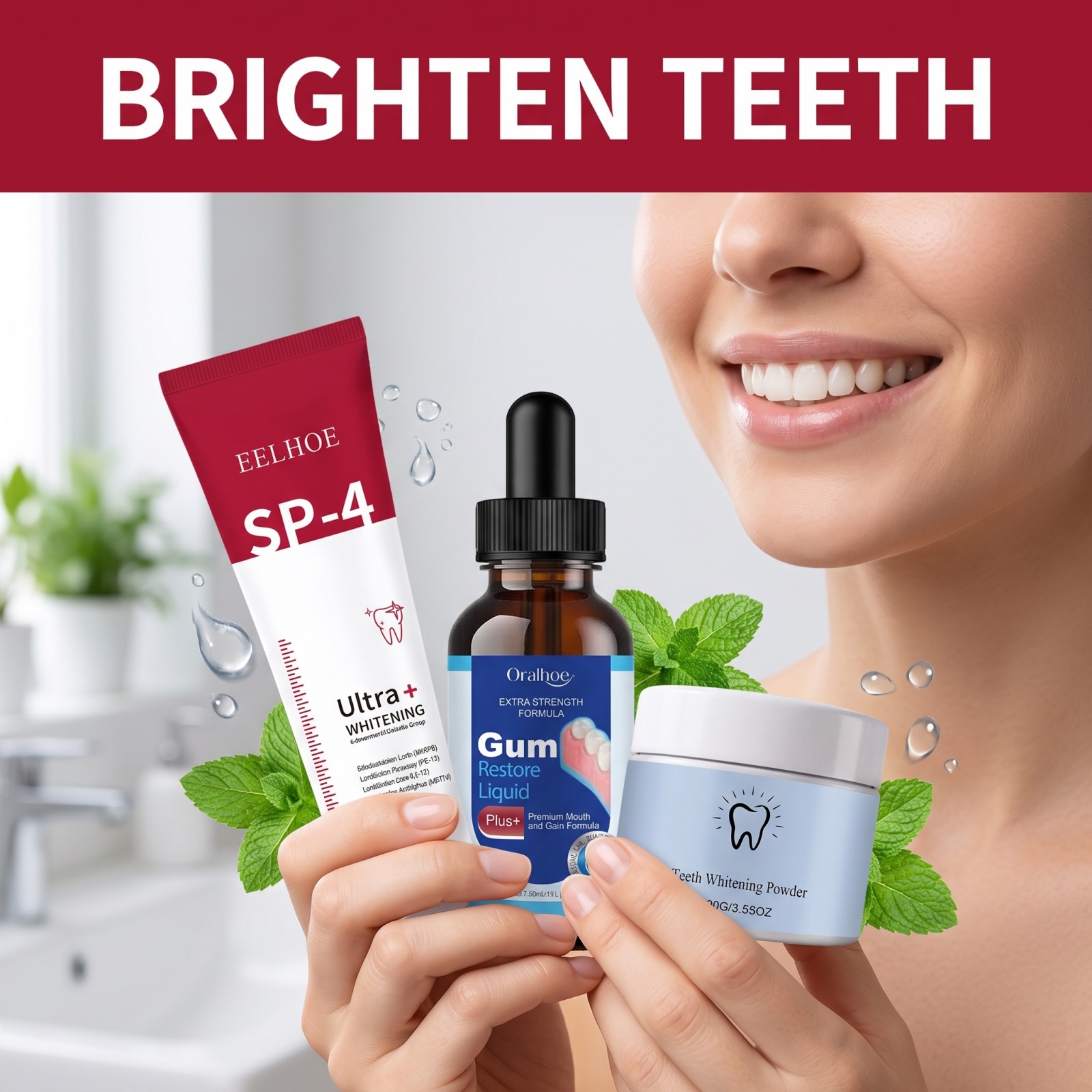 مجموعة العناية بالفم: معجون أس - مراجعة Teeth Whitening Lab وسعره