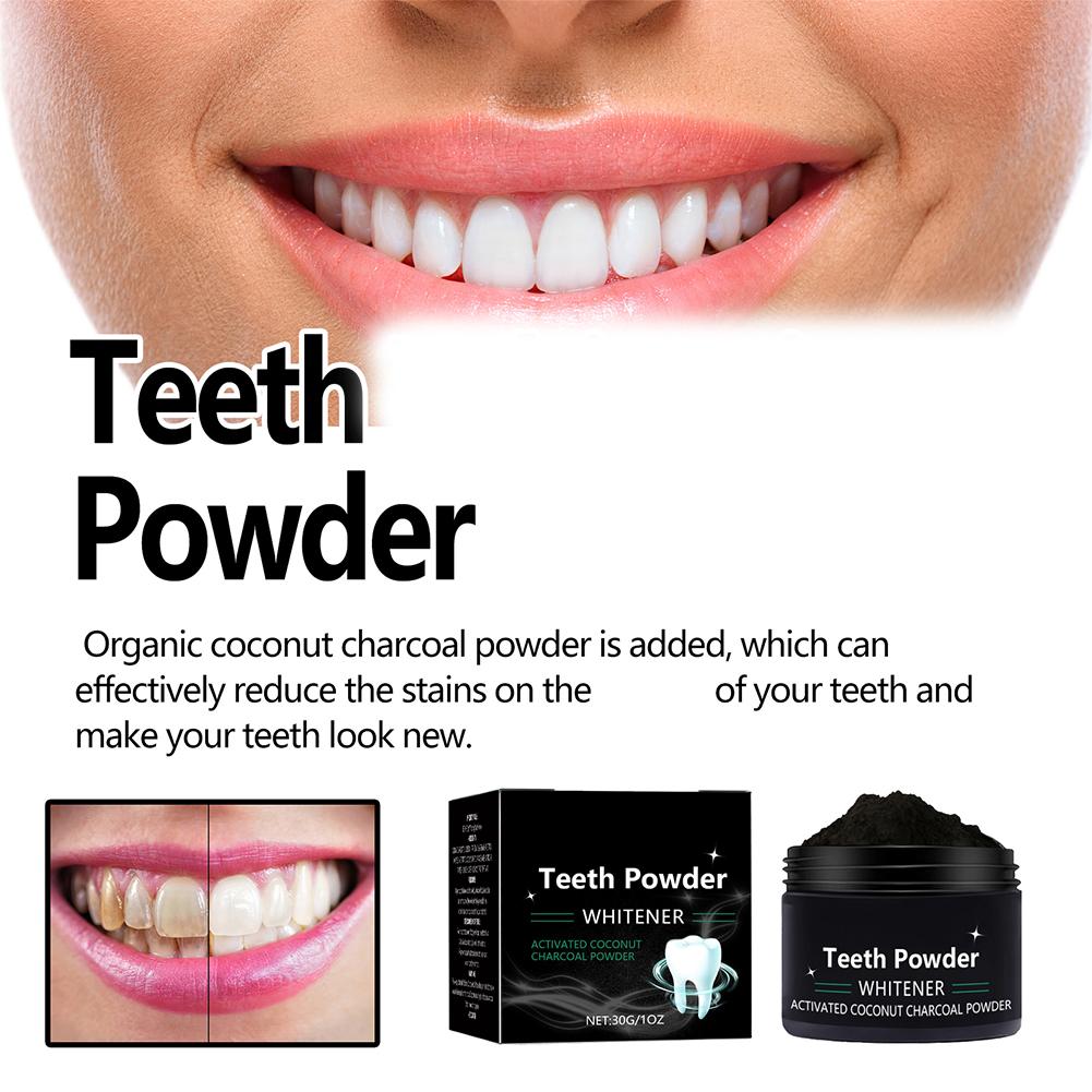 مسحوق تبييض الأسنان، مسحوق طبي - مراجعة Teeth Whitening Powder وسعره