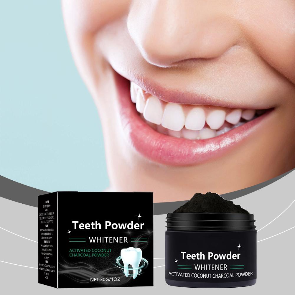 مسحوق تبييض الأسنان، مسحوق طبي - مراجعة Teeth Whitening Powder وسعره