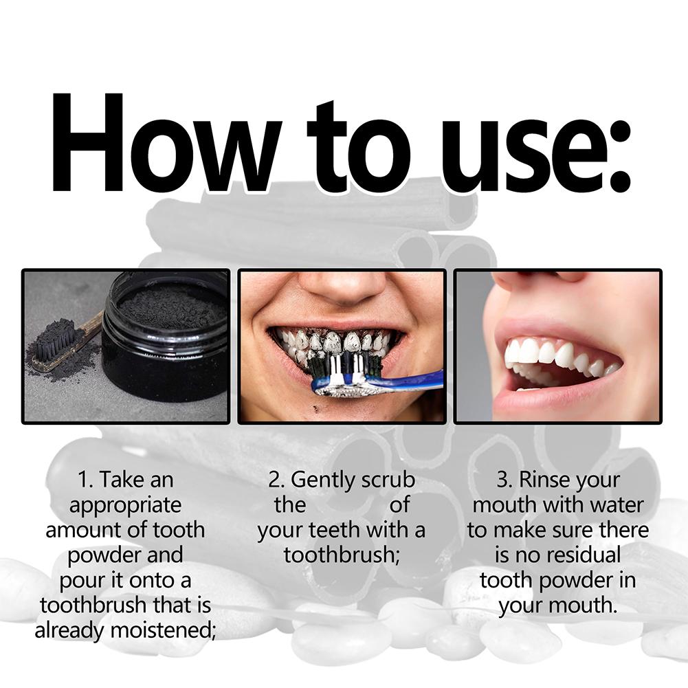 مسحوق تبييض الأسنان، مسحوق طبي - مراجعة Teeth Whitening Powder وسعره