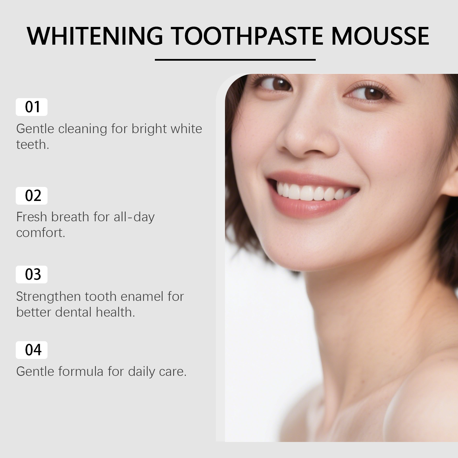 معجون أسنان مبيض بالهيدروكسي أ - مراجعة Teeth Whitening Mousse وسعره
