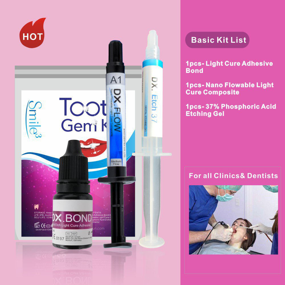 طقم احترافي لتزيين الأسنان بال - مراجعة Tooth Gem Kit وسعره