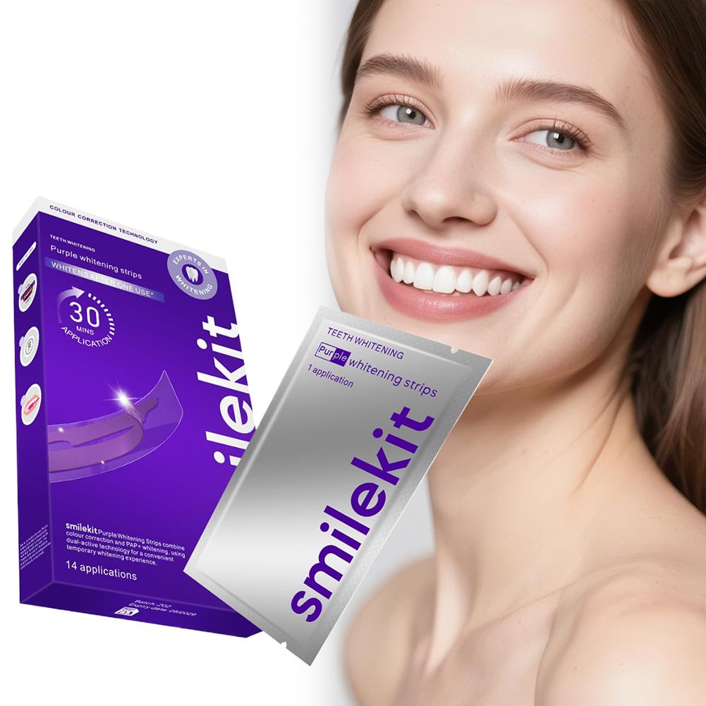  شرائط تبييض الأسنان Smilekit - مراجعة Teeth Whitening Street وسعره