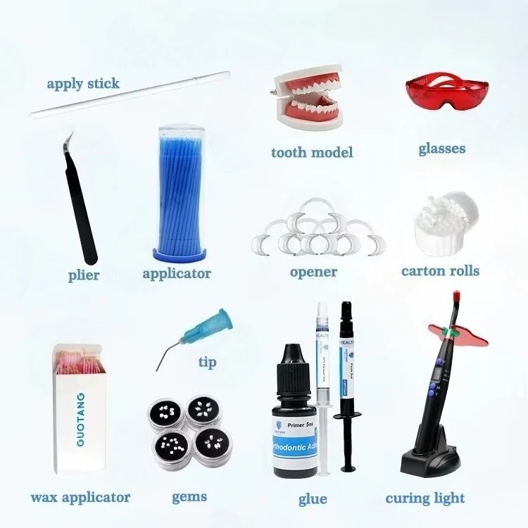أفضل طقم لاصق للأسنان منزليًا، - مراجعة Tooth Gem Kit وسعره