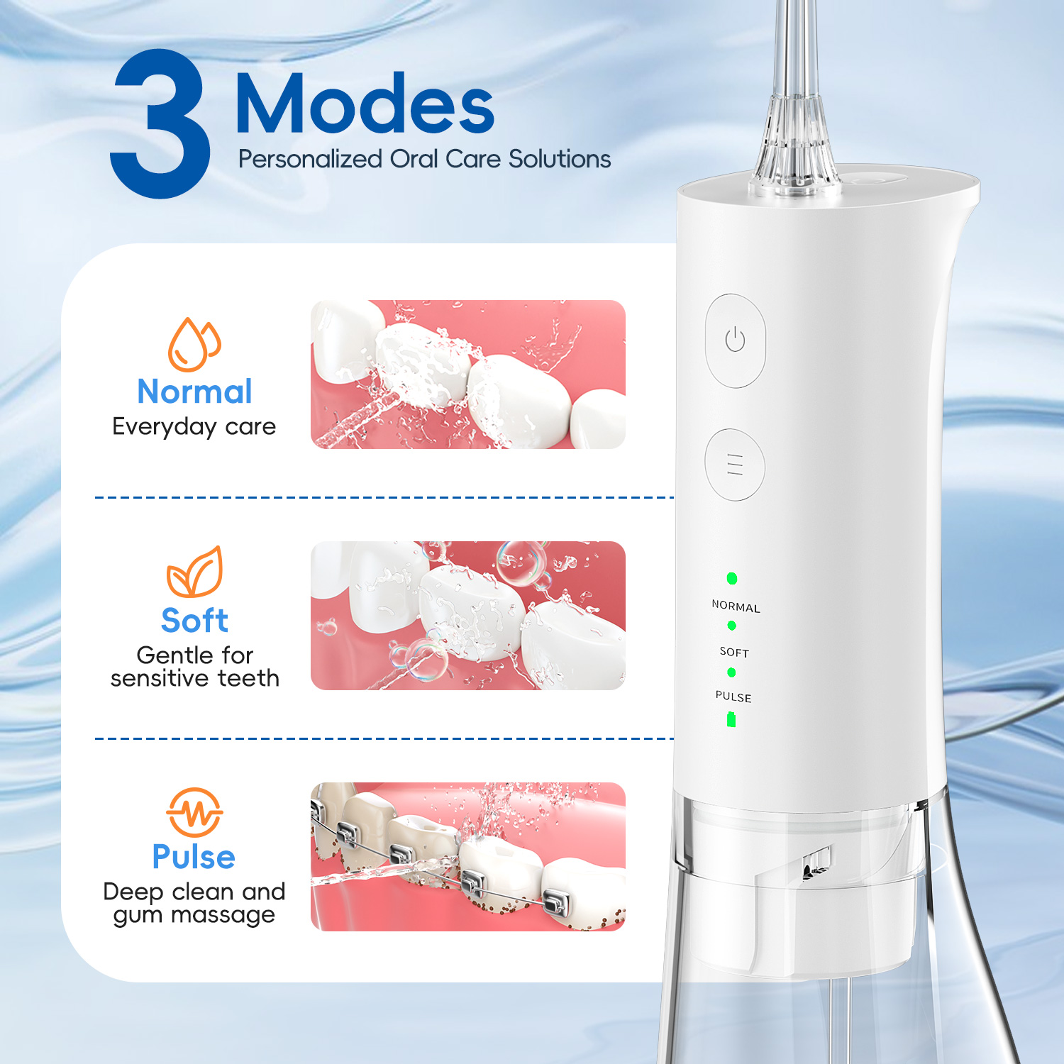 جهاز تنظيف الأسنان بالماء المح - مراجعة Water Flosser Cordless وسعره