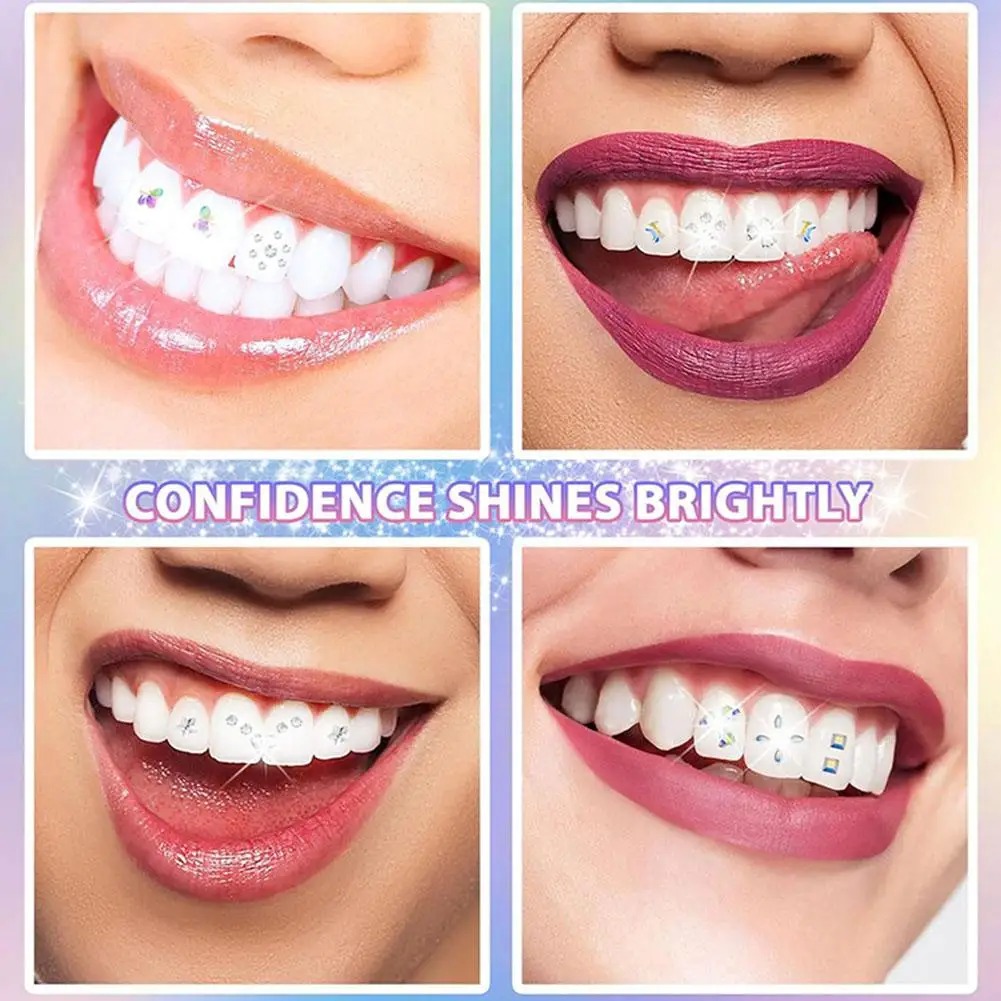طقم مجوهرات الأسنان DIY: أحجار - مراجعة Tooth Gem Kit وسعره