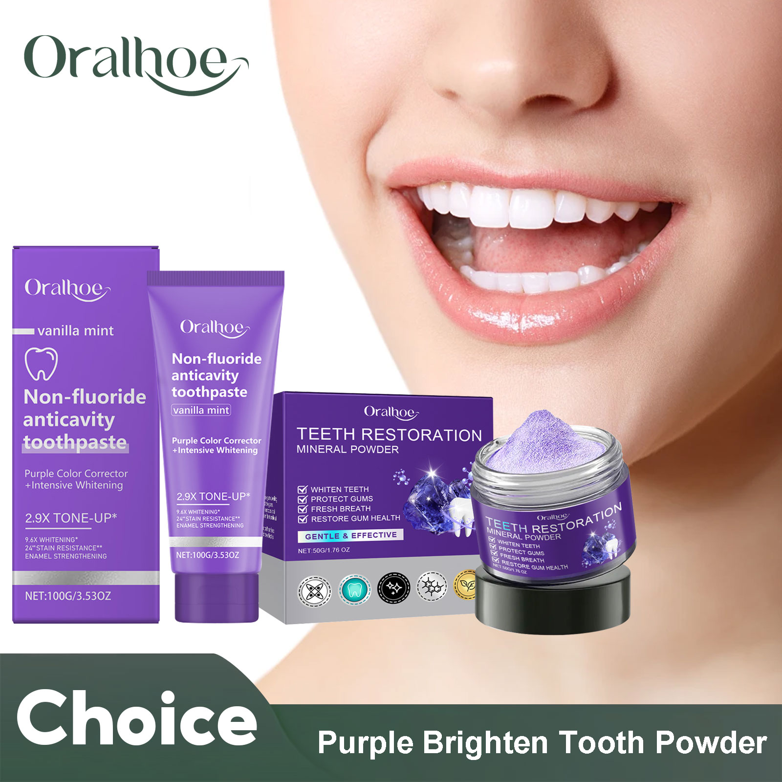 Teeth Restoration Mineral Powd - مراجعة Teeth Whitening Essence وسعره