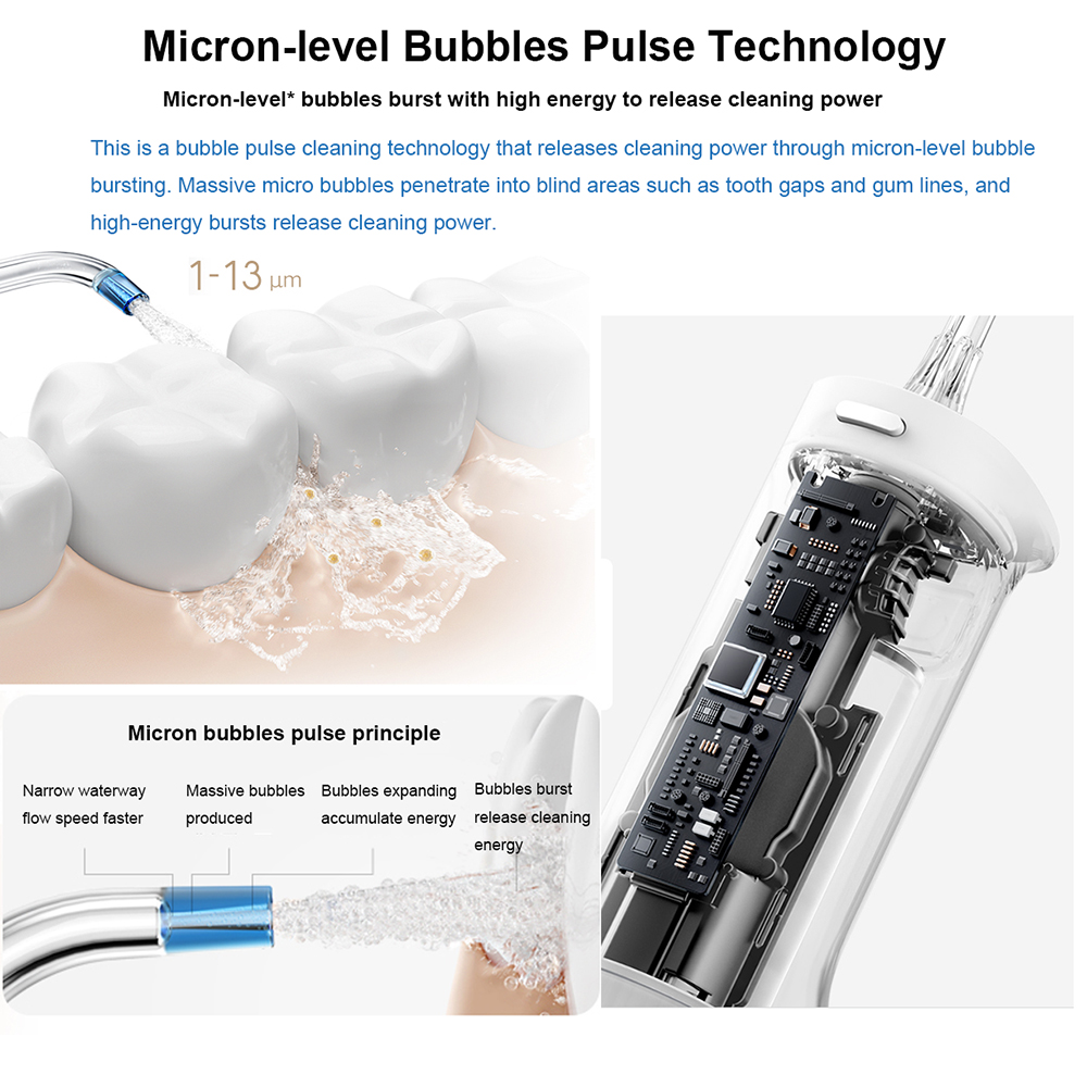 جهاز تنظيف الأسنان بالماء شاوم - مراجعة Water Flosser Cordless وسعره