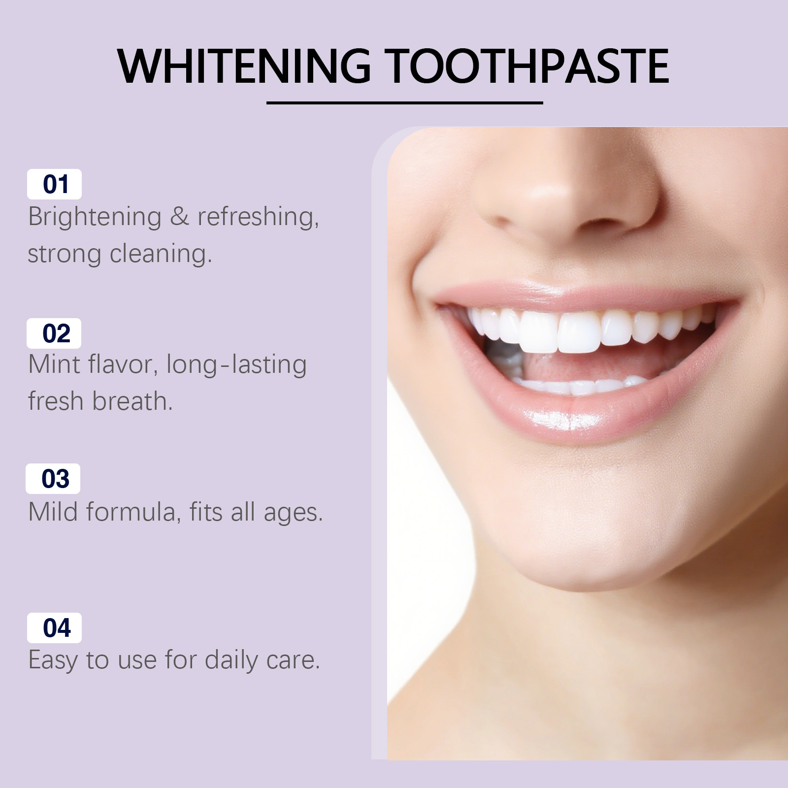 معجون أسنان بنفسجي بخلاصة سم ا - مراجعة Teeth Whitening Mousse وسعره