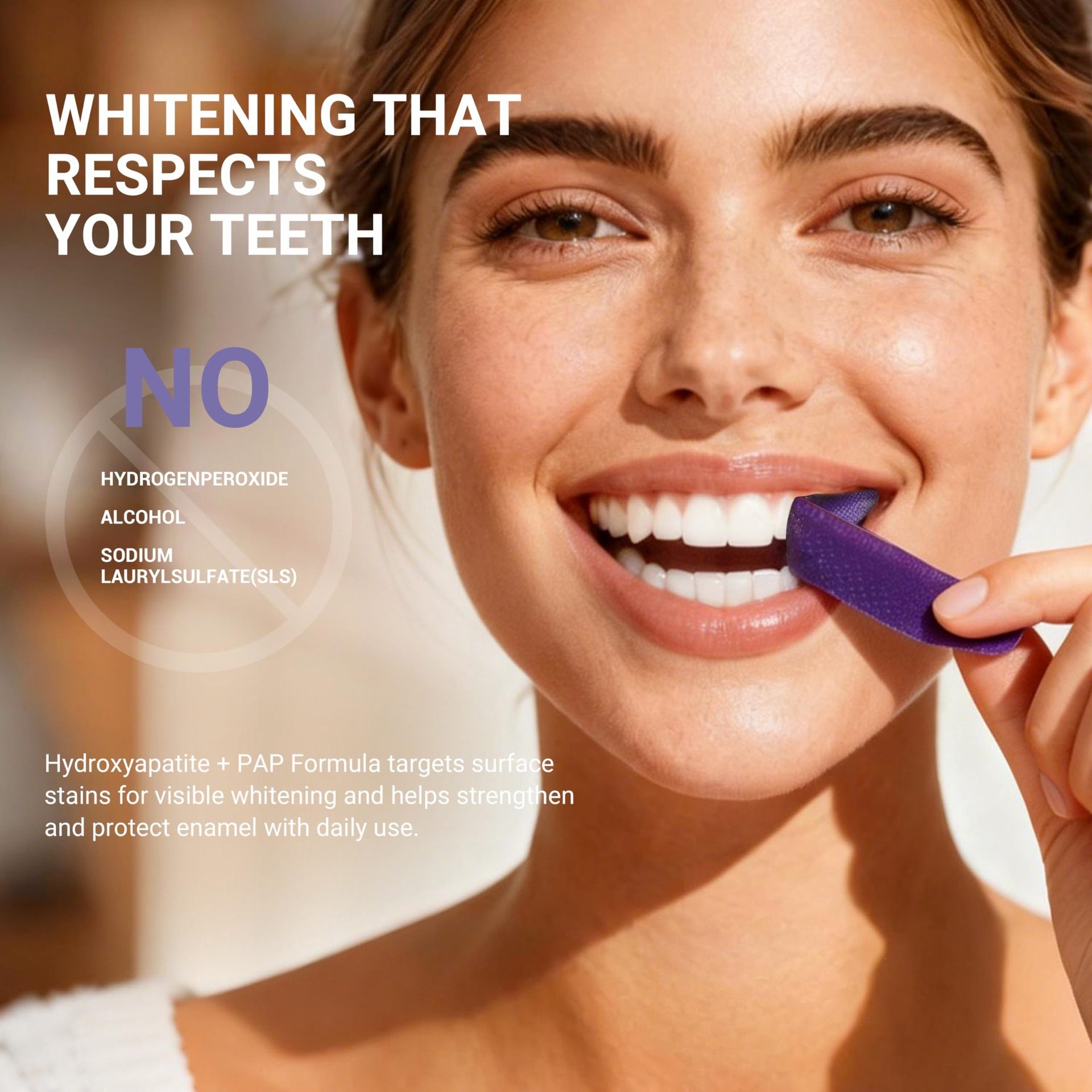 شرائط تبييض الأسنان باللون الأ - مراجعة Teeth Whitening Street وسعره
