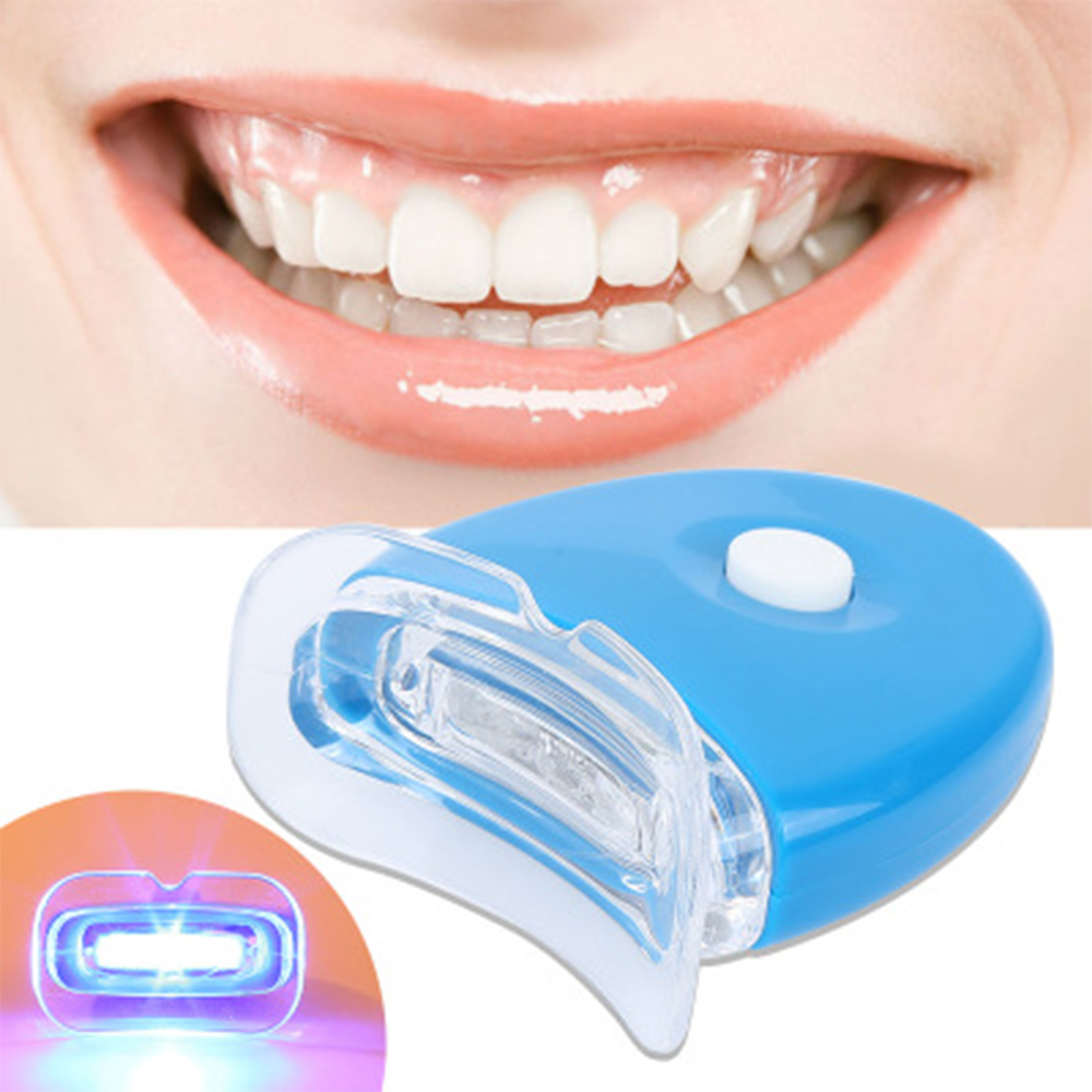 جديد الأزرق Led تبييض الأسنان  - مراجعة Teeth Whitening Uv Light وسعره