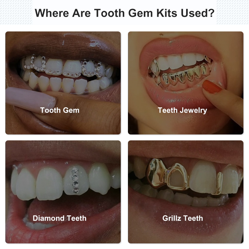 الأسنان جوهرة مجموعة الغراء عد - مراجعة Tooth Gem Kit وسعره