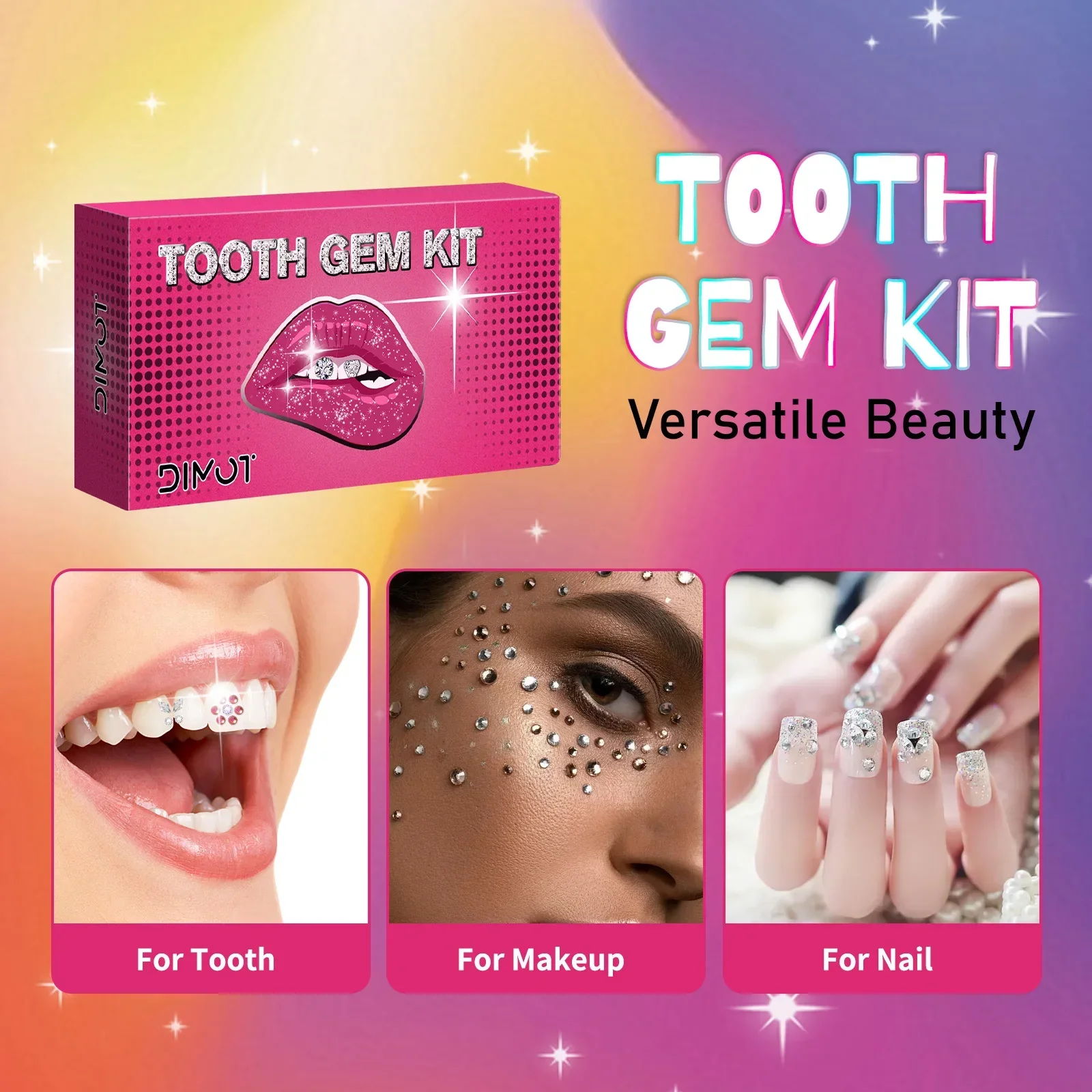 مجموعة أحجار كريمة الأسنان DIY - مراجعة Tooth Gem Kit وسعره