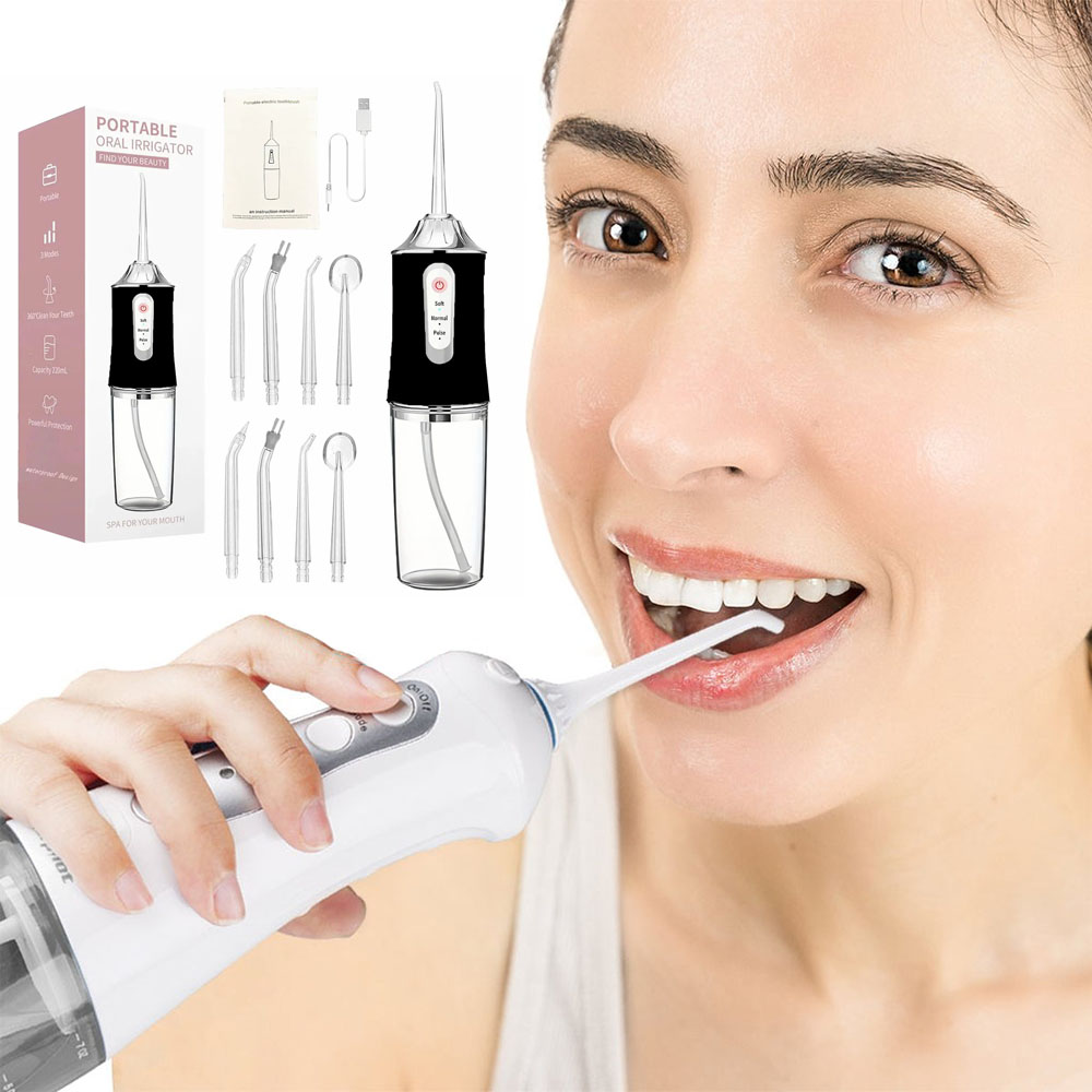 جهاز تنظيف الأسنان بالماء لري  - مراجعة Water Flosser Cordless وسعره