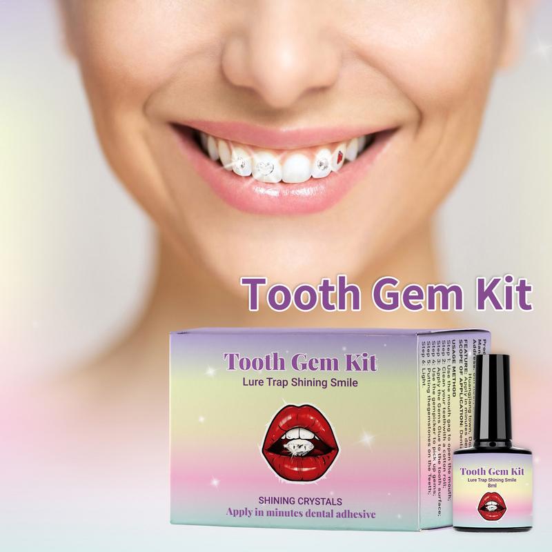 طقم بلورات الأسنان والماس للأس - مراجعة Tooth Gem Kit وسعره