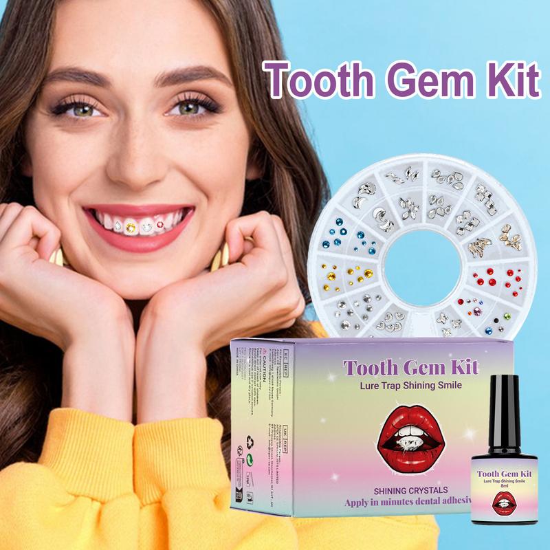 طقم بلورات الأسنان والماس للأس - مراجعة Tooth Gem Kit وسعره