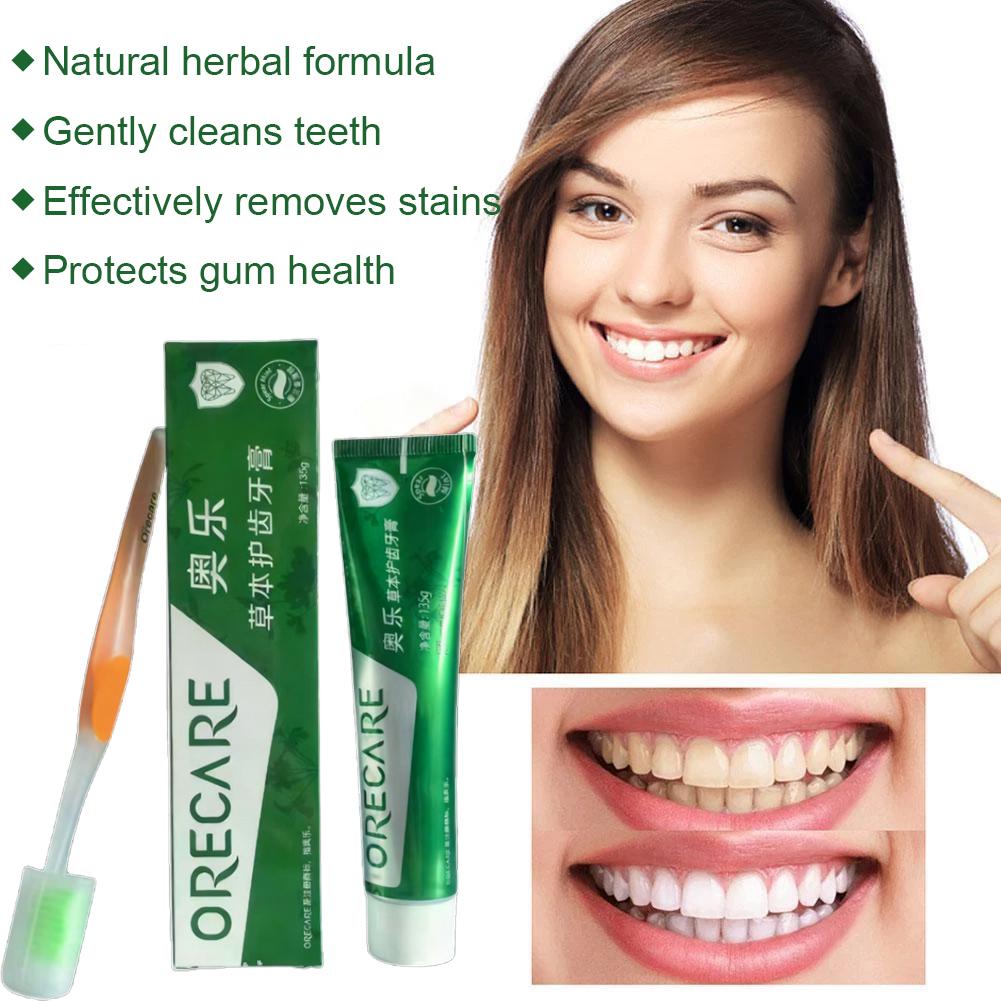 معجون أسنان عشبي بنكهة الرويبو - مراجعة Teeth Whitening Mousse وسعره